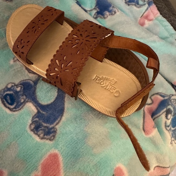OshKosh B’gosh Girls Brown Megha Fashion Velcro Closure Sandal: 12 - Picture 10 of 12